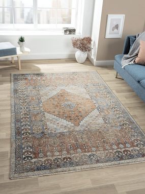 Teppich Cannes Moderner Vintage Teppich, Designteppich, Cross-Weaving, the carpet, Rechteck