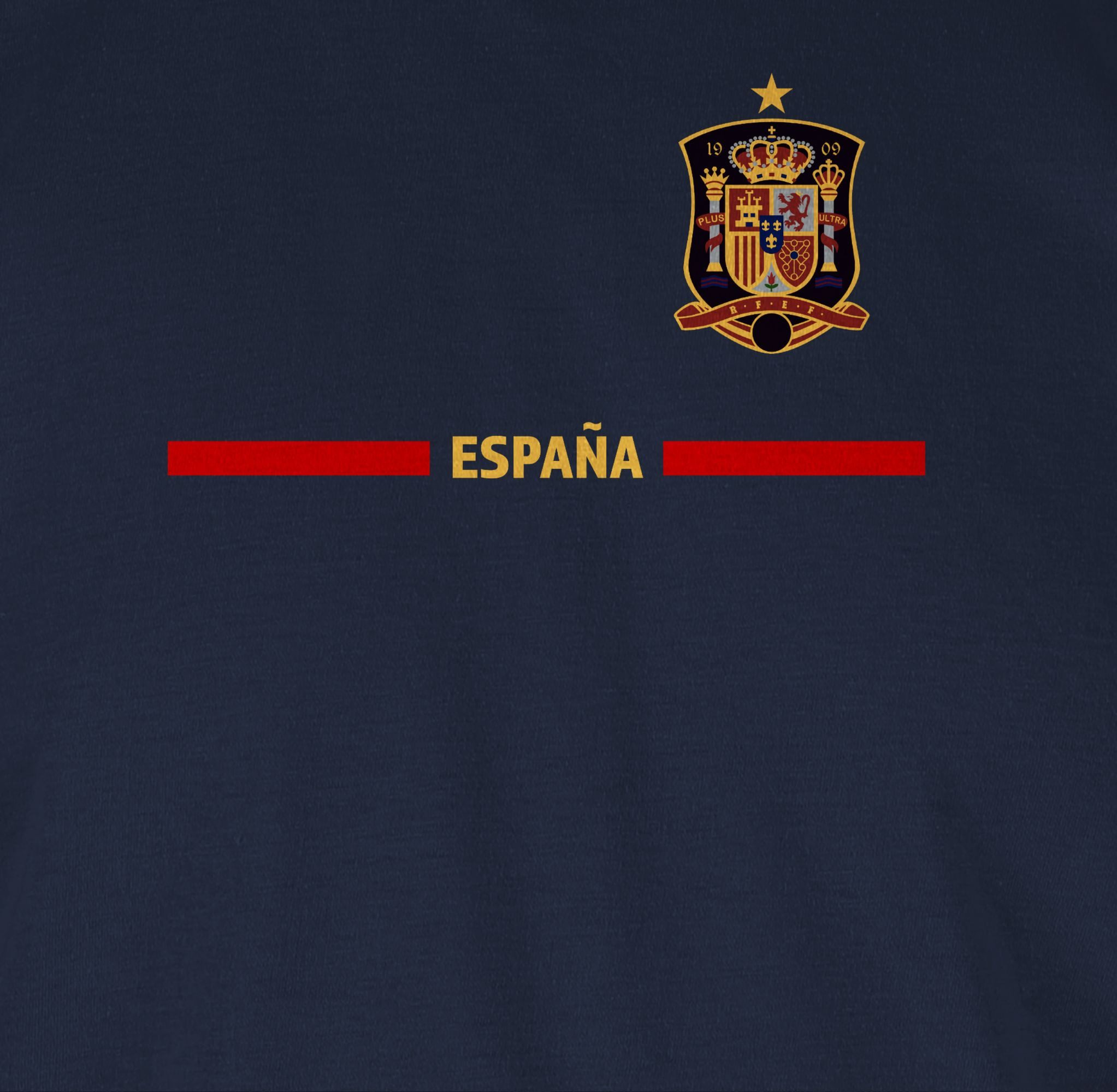 Shirtracer T-Shirt Spanisches Trikot Wappen, España mit Stolz, Spanien Fan-Motiv 2026 Fussball WM Fanartikel