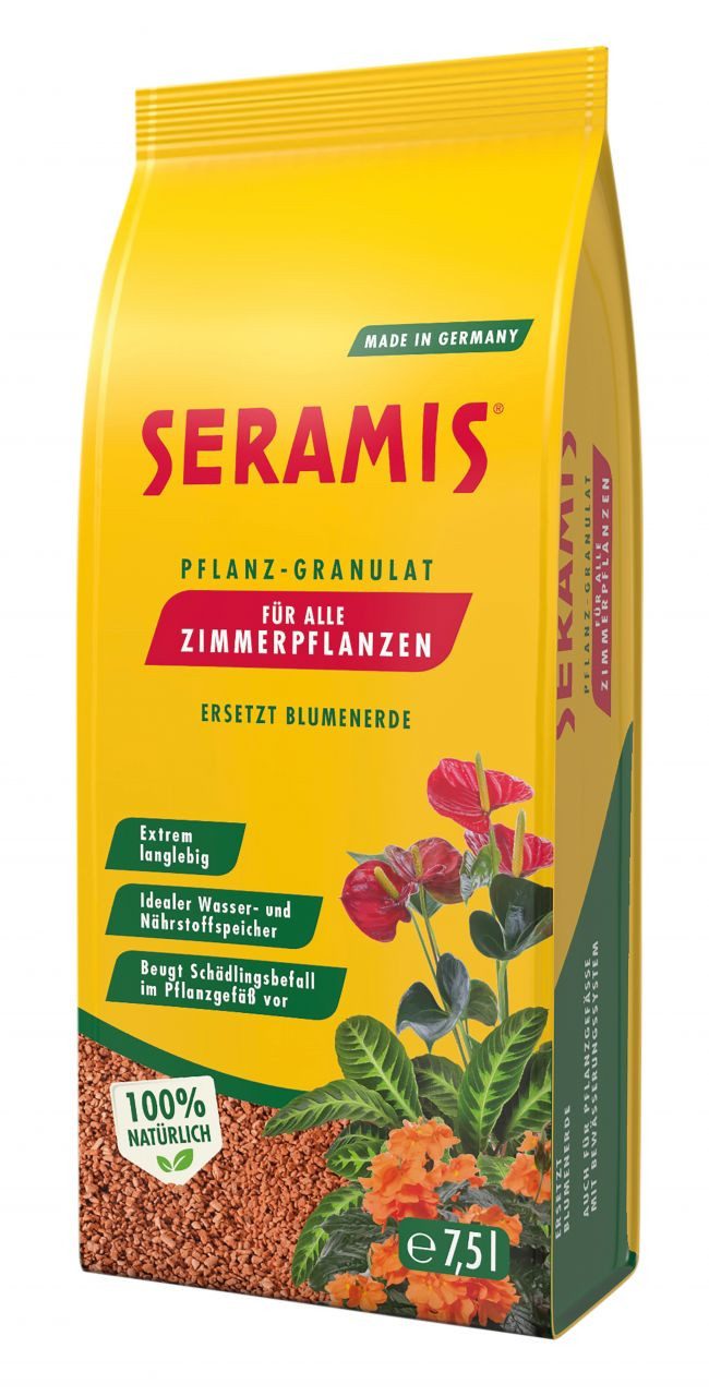 Seramis Pflanzgranulat Seramis Pflanz-Granulat für Zimmerpflanzen 7,5 L