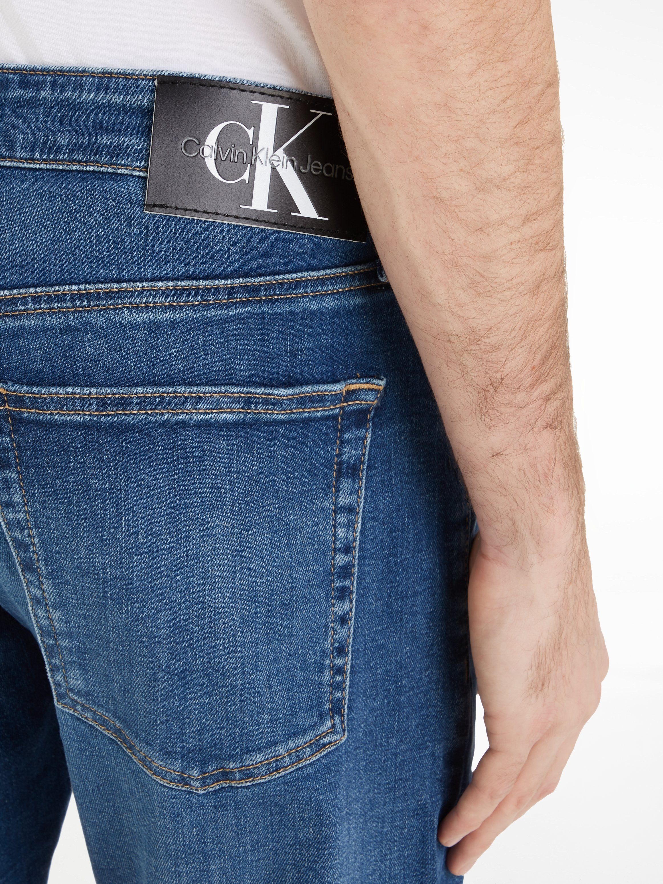 Dark Denim Jeans Slim-fit-Jeans Calvin NOS Klein JeansSLIM