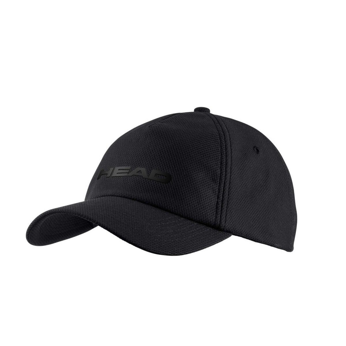Head Baseball Cap Tennis Performance 2024 (Polyester, Klettverschluss) schwarz