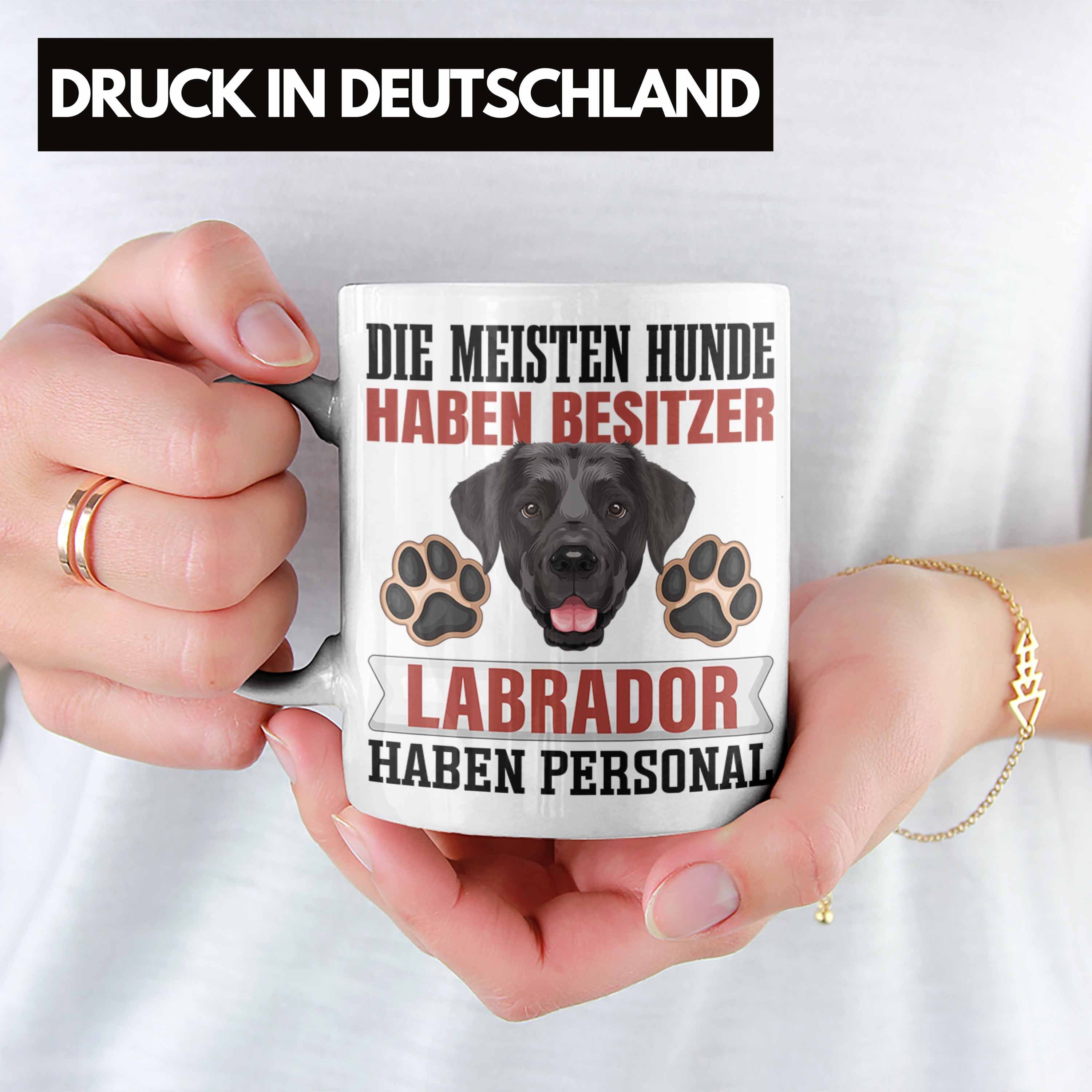 Spruch Besitzer Tasse Besitzer Tasse Lustiger Weiss Geschenkidee Trendation Labrador Geschenk