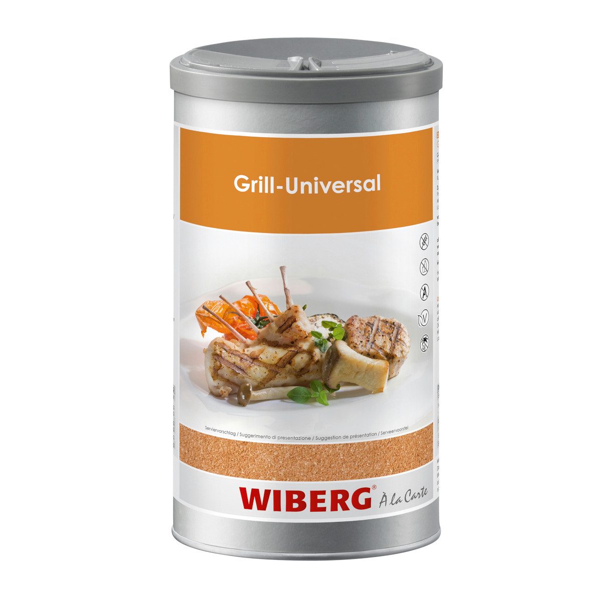 WIBERG Gewürz, Wiberg Grill Universal Gewürzsalz intensive Gewürzmischung 1050g