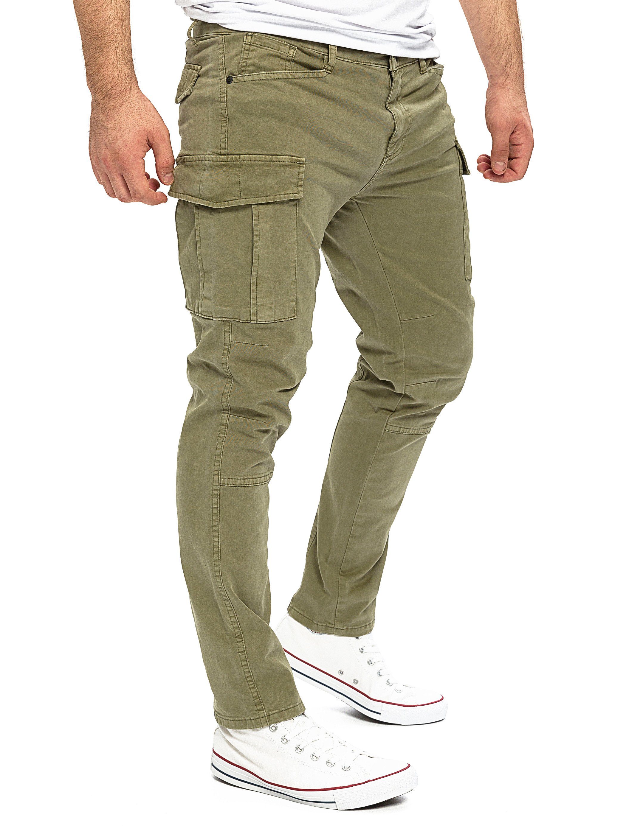 Yazubi Cargohose Cargo Chino Jayden (1-tlg) mit aufgesetzten Cargotaschen. Reduzierter Preis € 69,95. Unverbindliche Preisempfehlung € 99,95