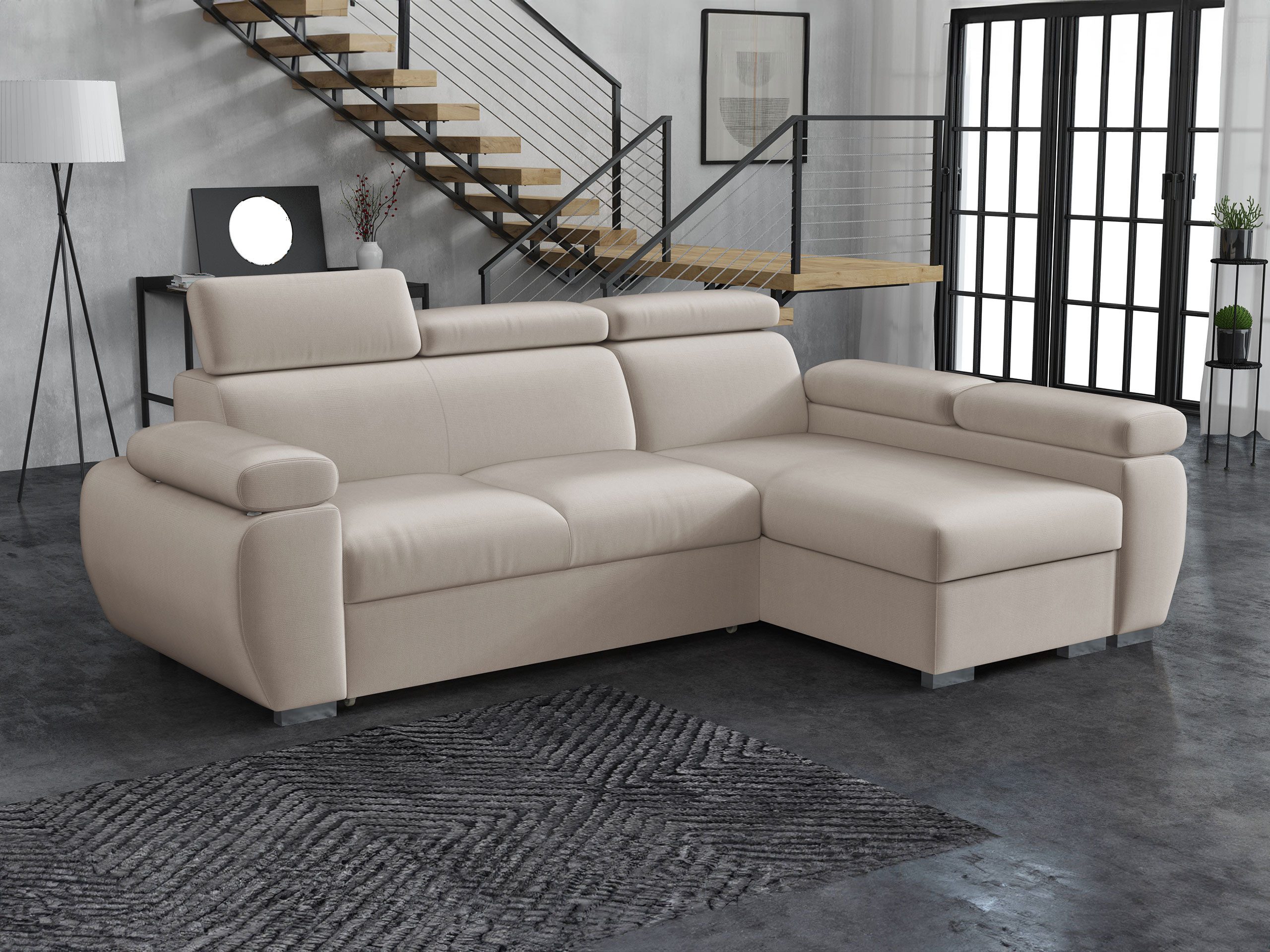 MIRJAN24 Ecksofa Boston Mini, mit Bettkasten günstig online kaufen