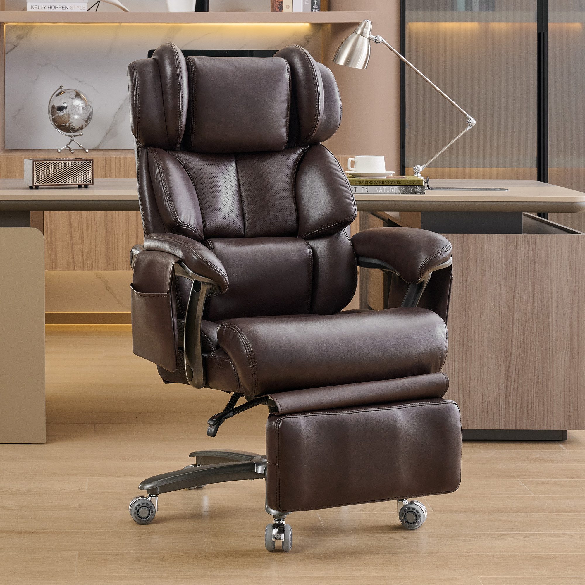 Bürostuhl Chefsessel mit Massage- und Heizfunktion