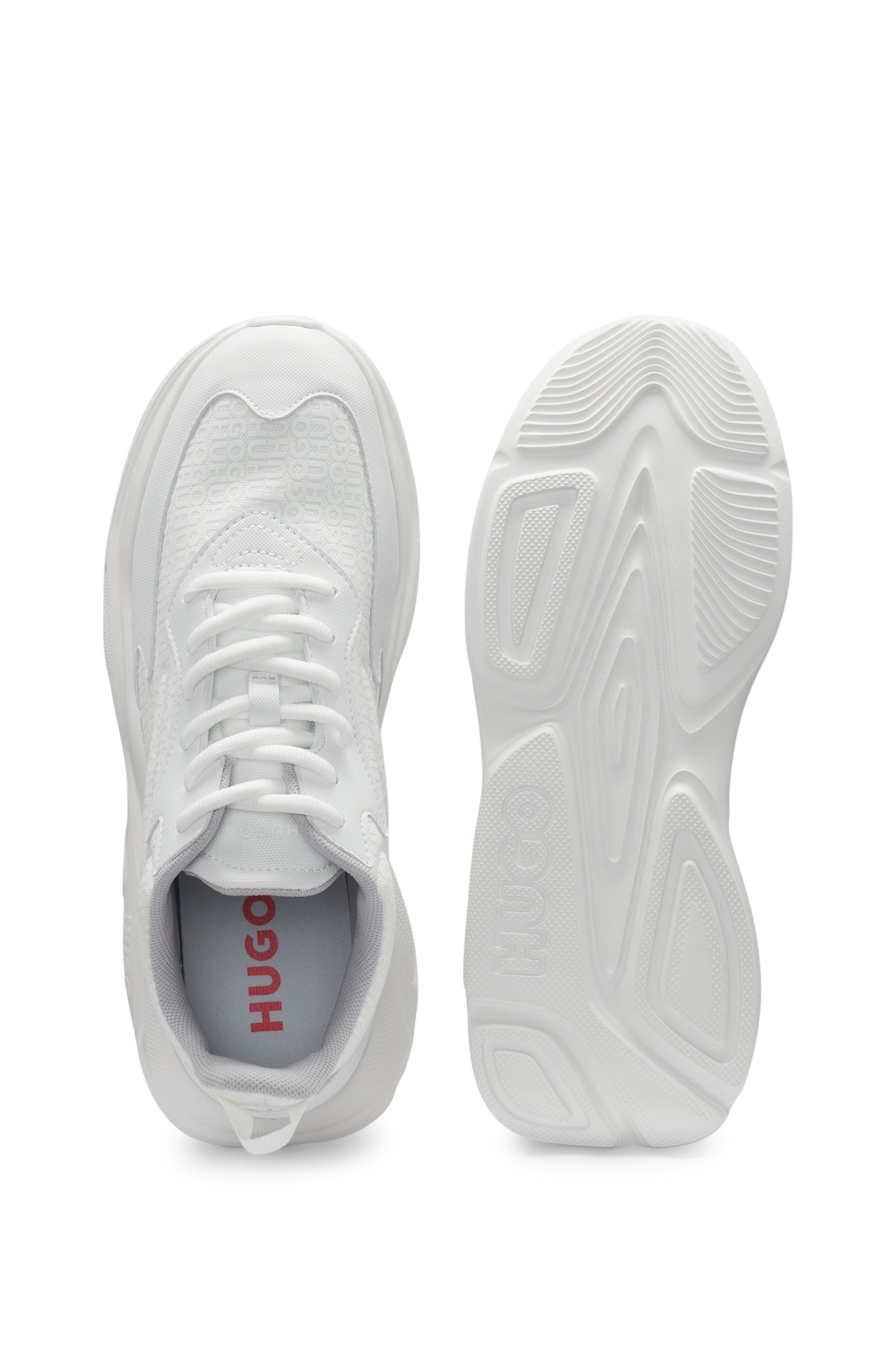 HUGO Leon_runn Sneaker, Freizeitschuh, Halbschuh, Schnürschuh mit weichem S günstig online kaufen