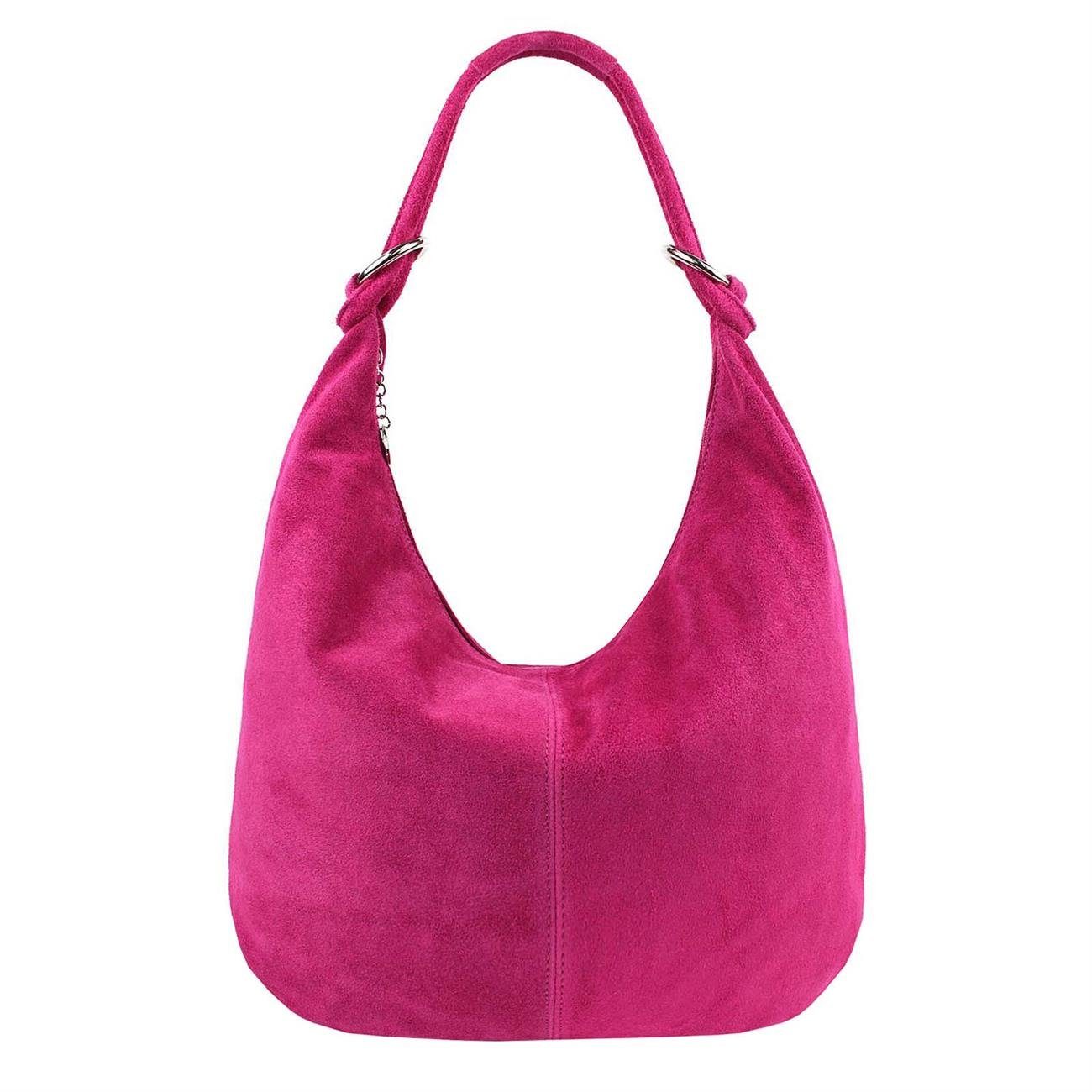ITALYSHOP24 Schultertasche Made in Italy Damen Leder Tasche Shopper Umhänge günstig online kaufen