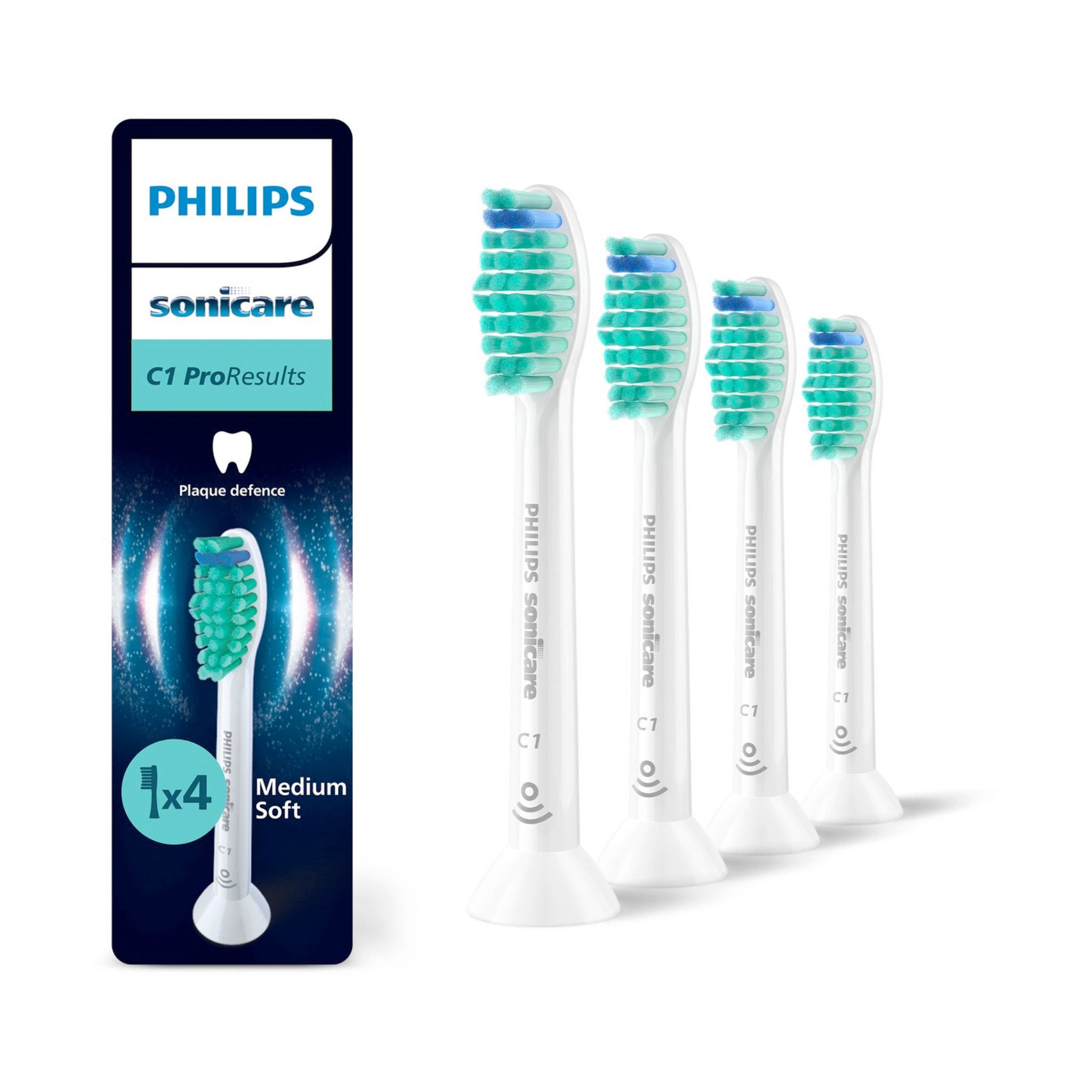 Philips Sonicare ProResults ProResults HX6014/87 Bürstenköpfe (4er-Pack)