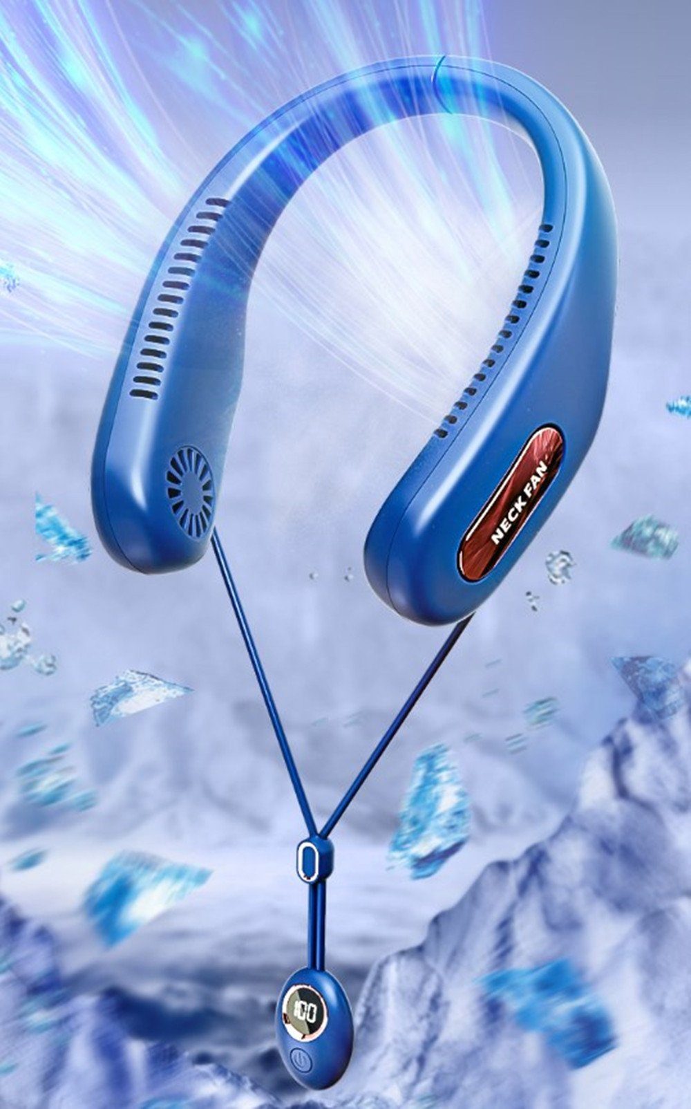 autolock Mini USB-Ventilator Nackenventilator,Wiederaufladbarer Hals Ventil günstig online kaufen