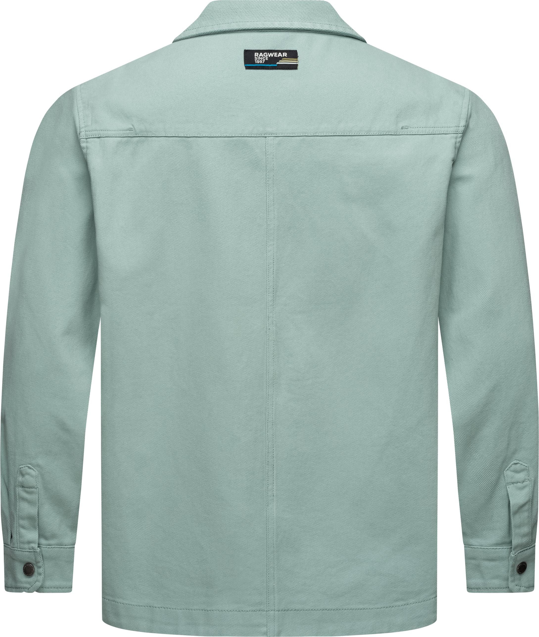 Ragwear Outdoorhemd Garwend Stylisches Herren Holzfällerhemd mit Brusttasche