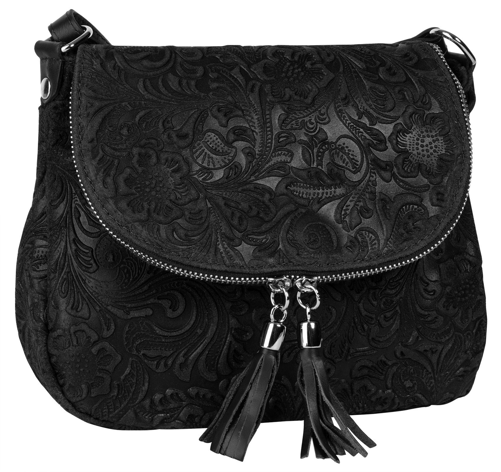 Samantha Look Umhängetasche, echt Leder, Made in Italy günstig online kaufen