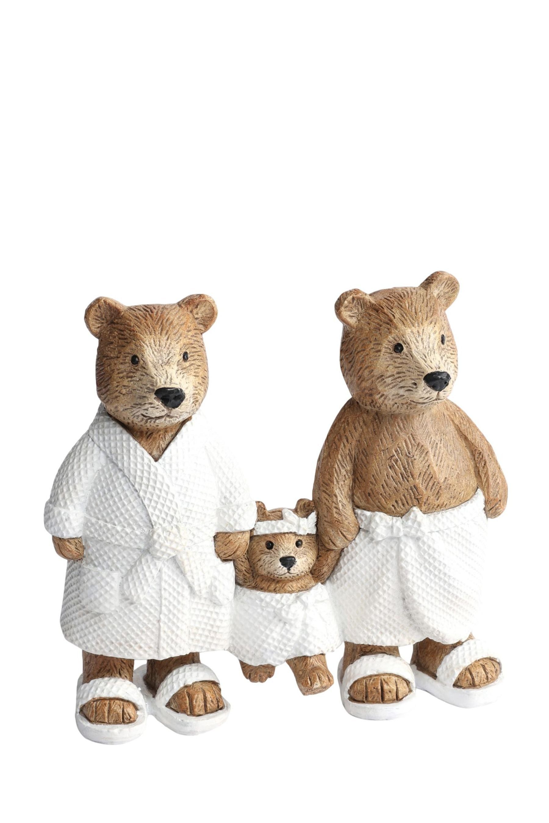Dekoobjekt Badezimmer-Deko, Bertie Bear Family