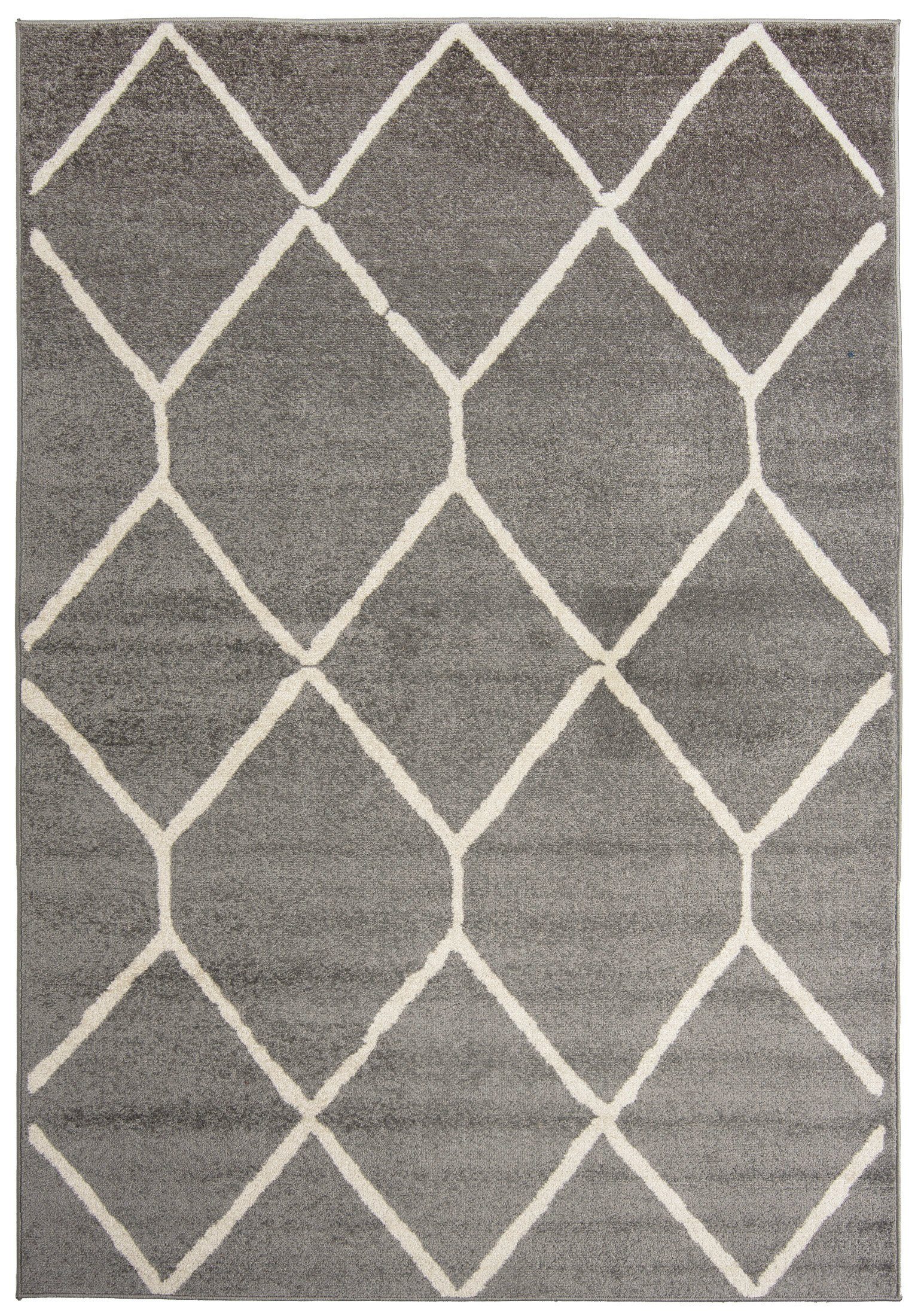 Teppich Designteppich für x cm, 7 Modern Fußbodenheizung, Kurzflor Grau - mm, Höhe Kurzflor, Mazovia, Muster Geeignet 150 Geometrisch farbe 80