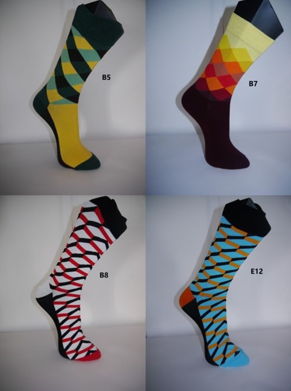 Illes-Laedchen Freizeitsocken 4 Paar Bunte Socken günstig online kaufen