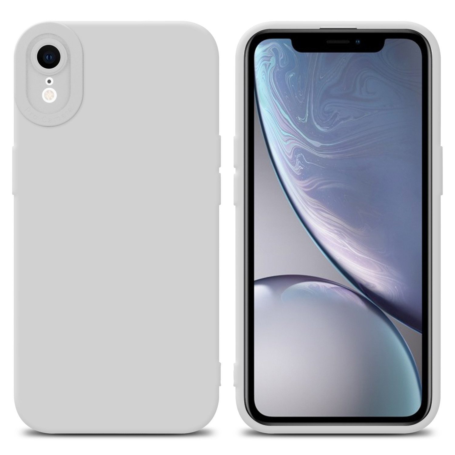 Cadorabo Handyhülle für iPhone XR Hülle Apple iPhone XR, Hülle Schutzhülle TPU Silikon Case Cover