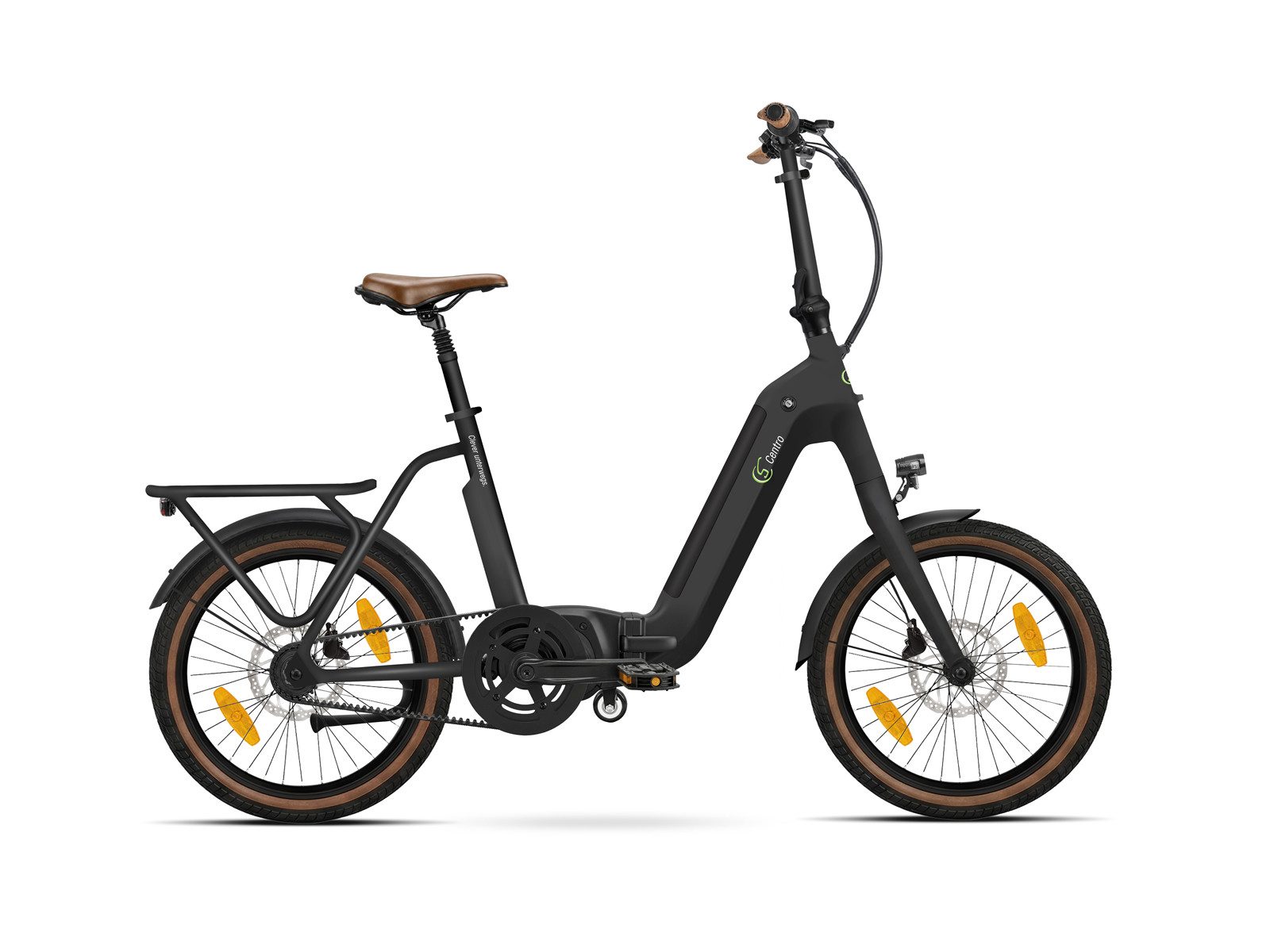 SachsenRAD E-Bike Faltrad F3G Centro mit automatischer Schaltung, 3 Gang, Automatikschaltung, Mittelmotor, 540 Wh