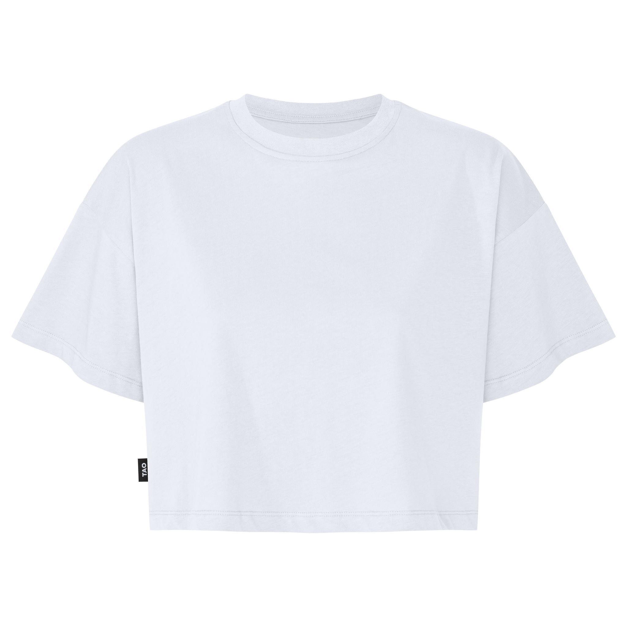 TAO Yoga & Relax Shirt FLEXY Shortcutted T-Shirt Oversized Optimal für Yoga, Pilates, Fitness und Freizeit