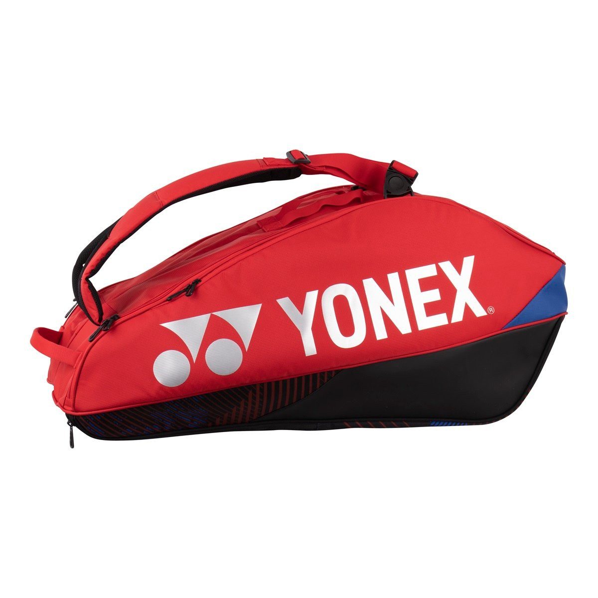 Yonex Sporttasche Racketbag Pro Racquet (Schlägertasche, 2 Hauptfächer) 2024 rot 6er