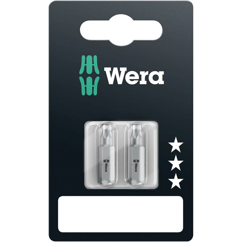 Wera Torx-Bit 2er 867/1 Z TORX® Bit 2 x T10 x 25 mm
