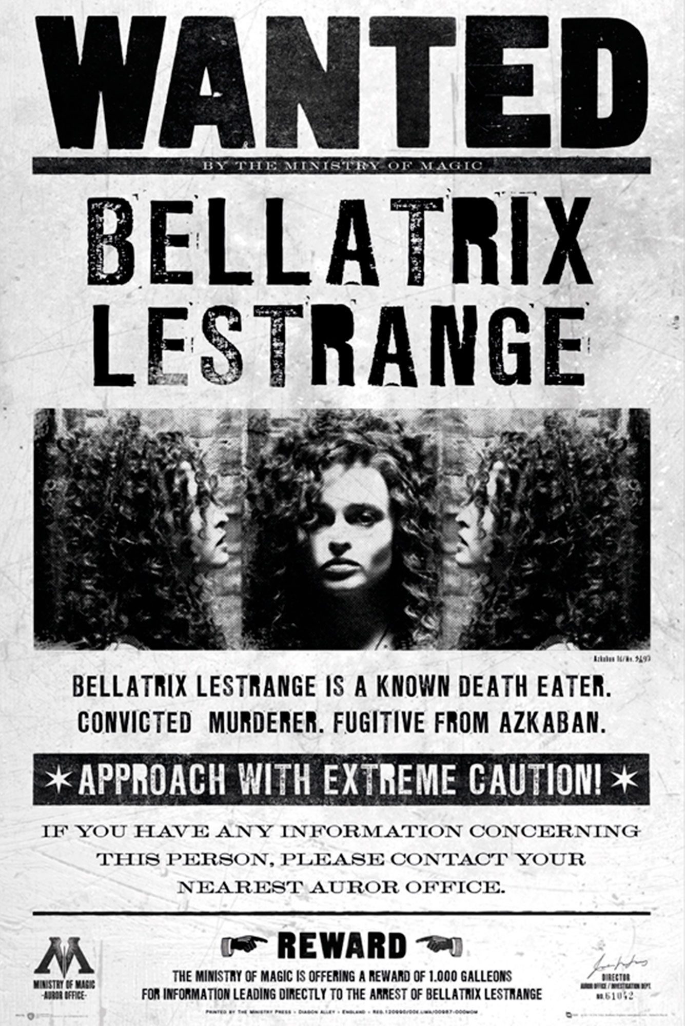Poster Harry Potter - Poster - Bellatrix günstig online kaufen