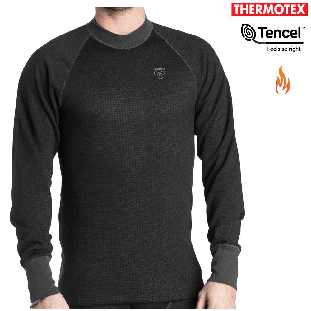 Herren Thermo-Unterwäsche Set – Schnell Trocknend, Atmungsaktiv & Wärmend