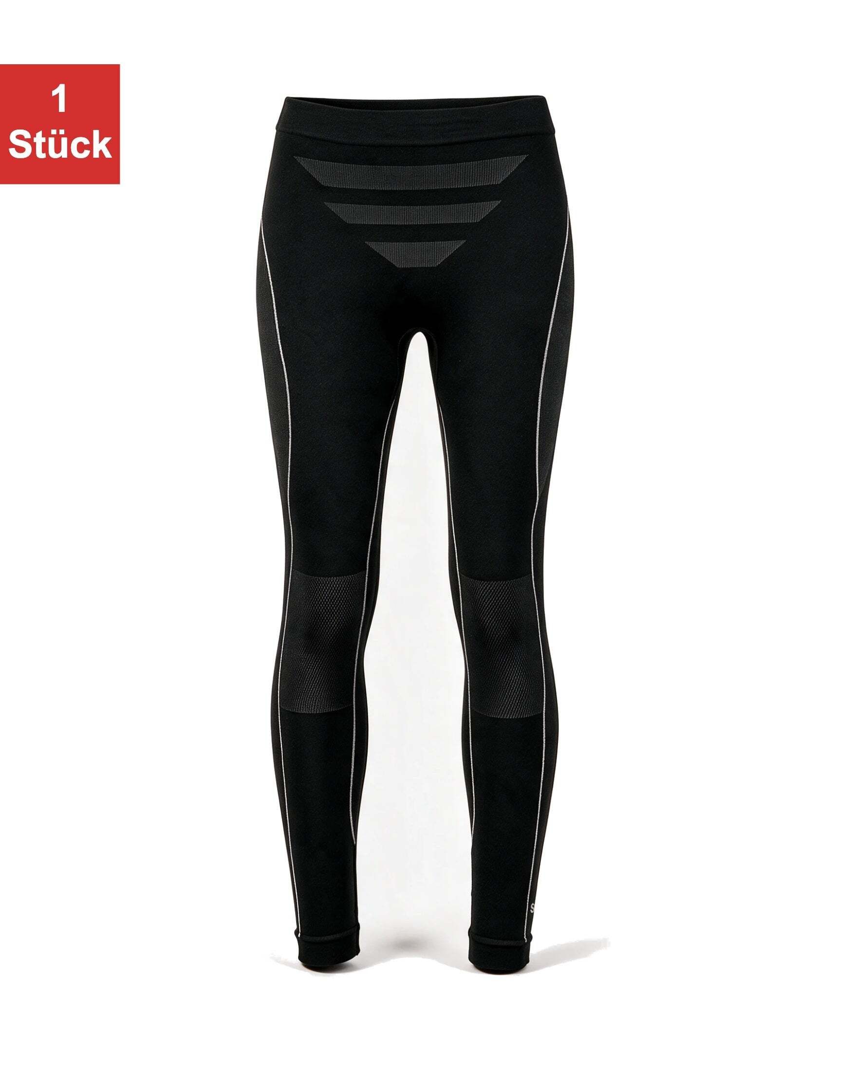 SNOCKS Funktionsunterhemd Thermo Tights für Damen Thermounterwäsche (1 Stück, 1-St) mit nahtloser Verarbeitung und schnelltrocknender Funktionsfaser