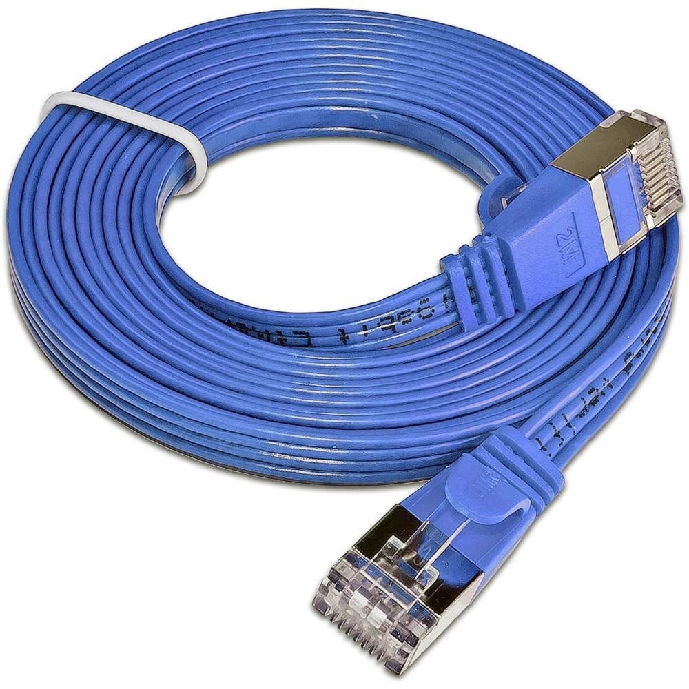 voelkner selection NO NAME Slim CAT6 Slimpatchkabel, U/FTP, flach,5 m LAN-Kabel