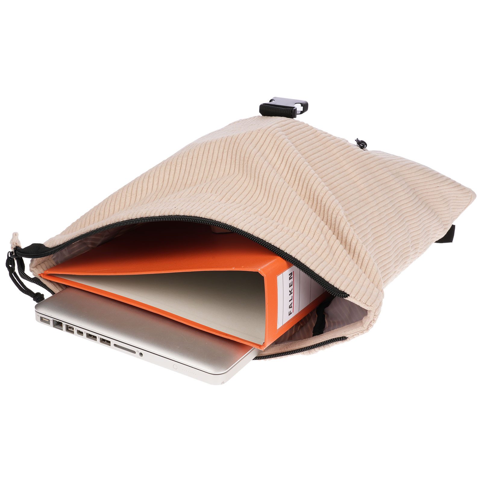 Christian Wippermann Cityrucksack Kleiner Herren Damen Rucksack Kurierrucksack Laptop (einzeln), Tablet Fach Schule Uni Arbeit