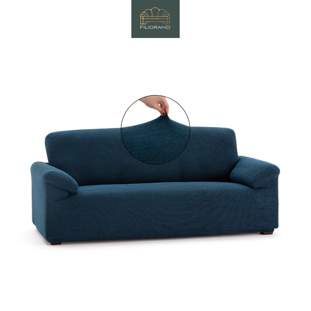 Belmarti Sofahusse luxuriöser und edler Sofabezug, Chenille Oberfläche, hochwertiges und langlebiges Material, made in Spain