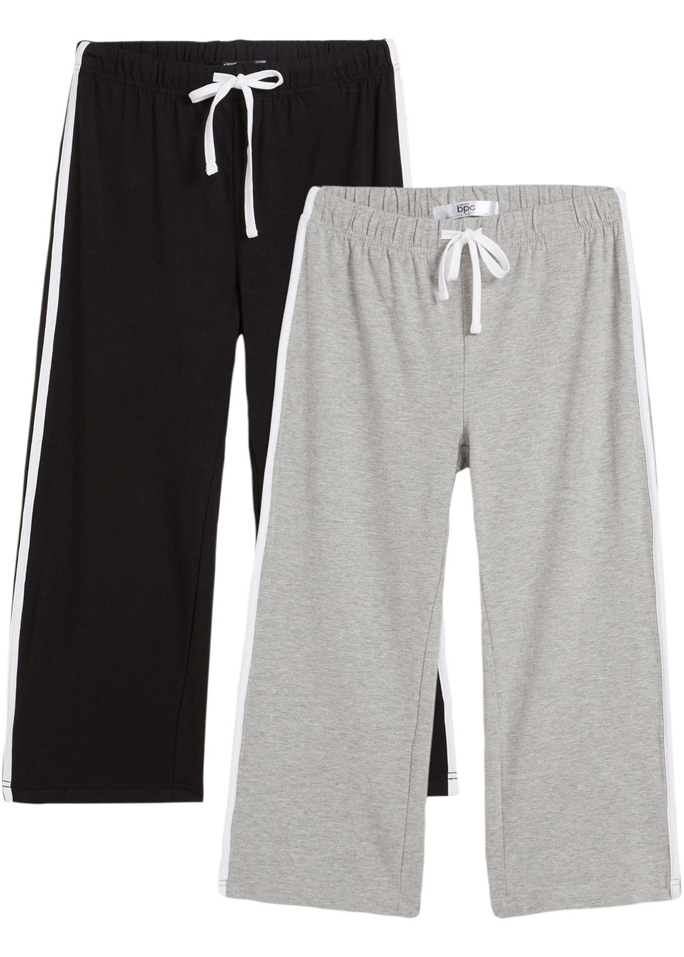 bonprix Sporthose (Packung, 2-tlg) Capri-Sporthose, skinny fit mit geradem günstig online kaufen