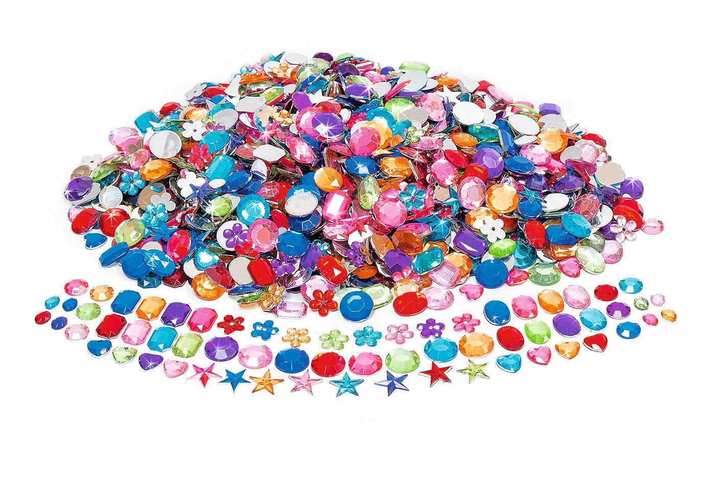 creativ company Schmuckset Schmucksteine, 1600 Stück günstig online kaufen