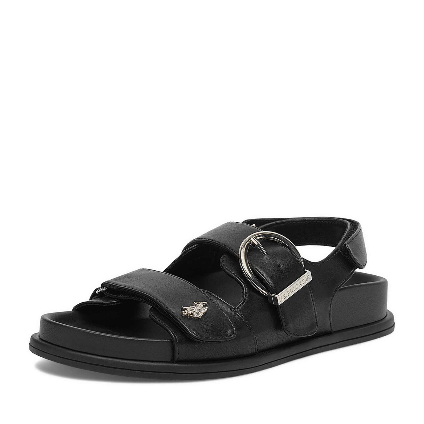 U.S. Polo Assn. US Polo Assn Damen-Sandalen Schwarz Sandale