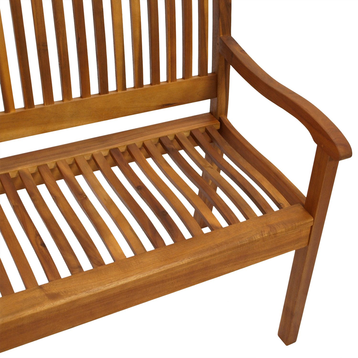 DEGAMO Gartenbank MARACANA, 3-sitzer 157cm, Holz Akazie geölt