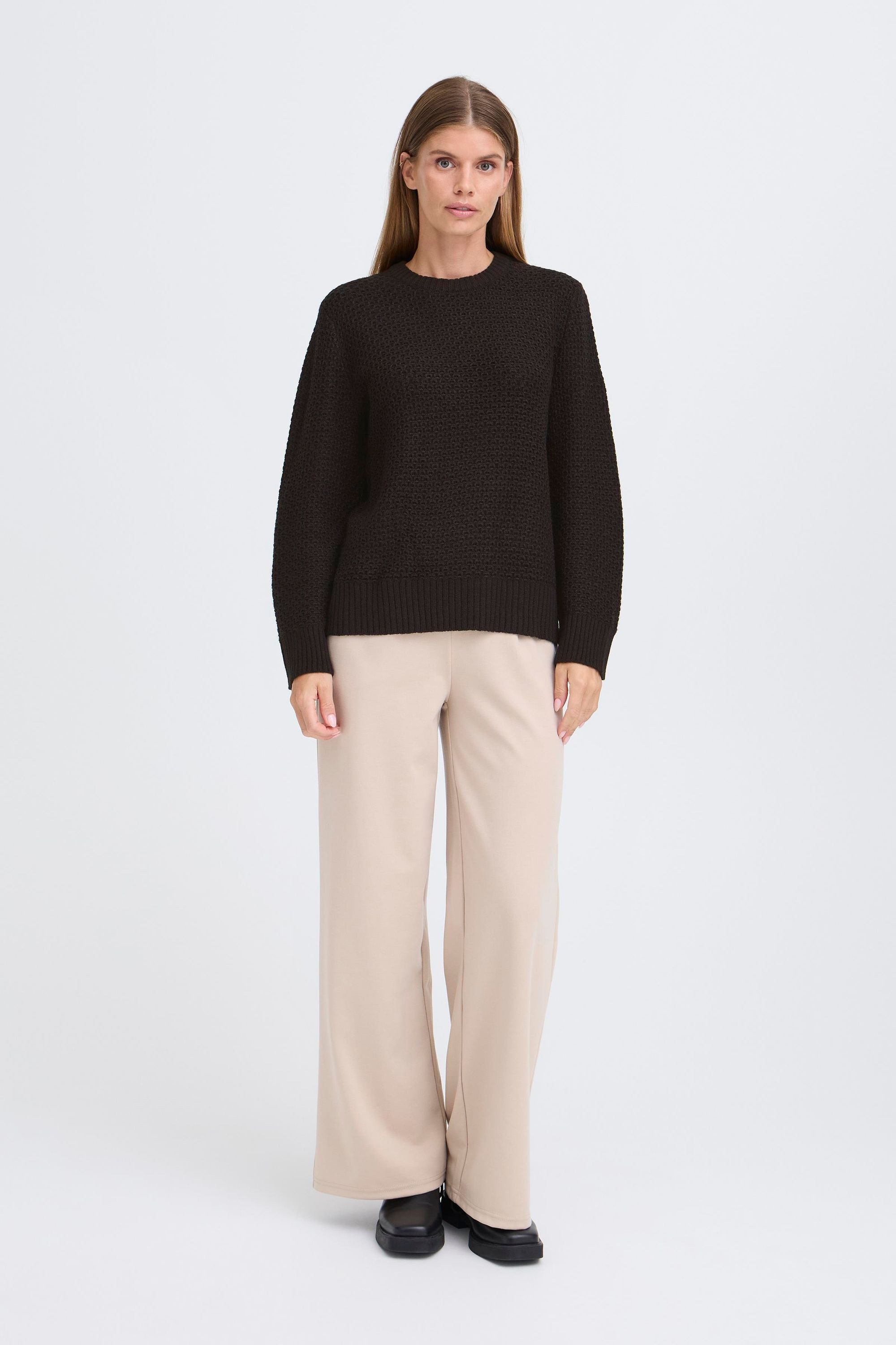 OXMO Strickpullover OXNelly Modischer Strickpullover