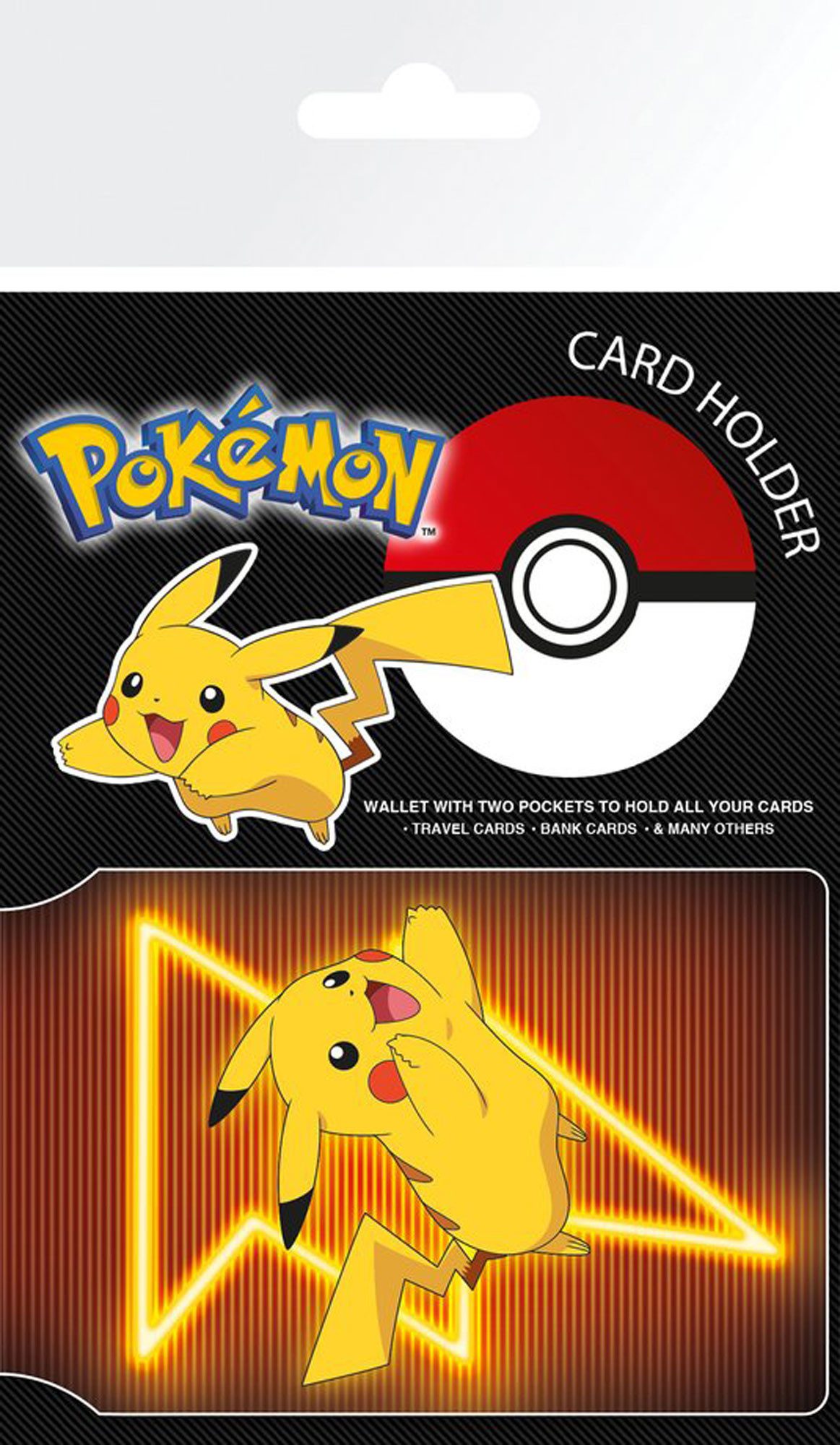 Kartenetui Pokemon - Cardholder - Pikachu Neon