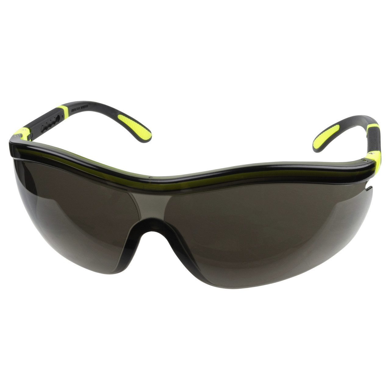 Wolfcraft Arbeitsschutzbrille Wolfcraft Schutzbrille Outdoor getönt schwarz/gelb