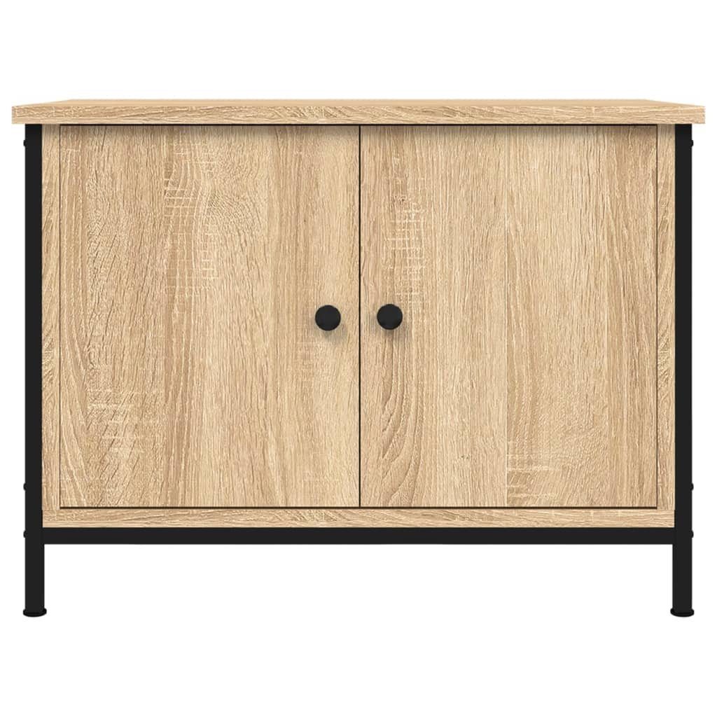 Sonoma-Eiche 60x35x45 TV-Schrank Türen mit furnicato Holzwerkstoff cm