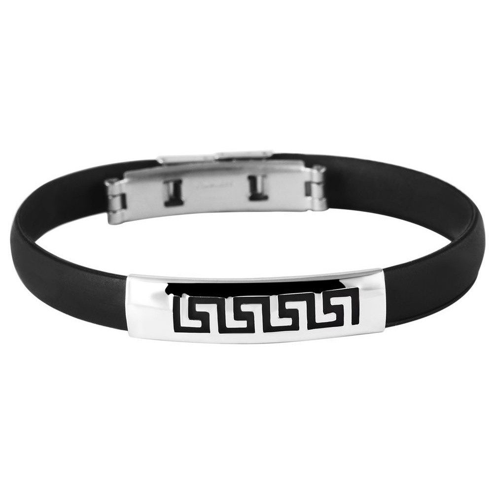 Adelia´s Armreif Unisex Armband – Armreif aus Kautschuk Ø 6,5 cm cm, Ein Geschenk, das Freude macht