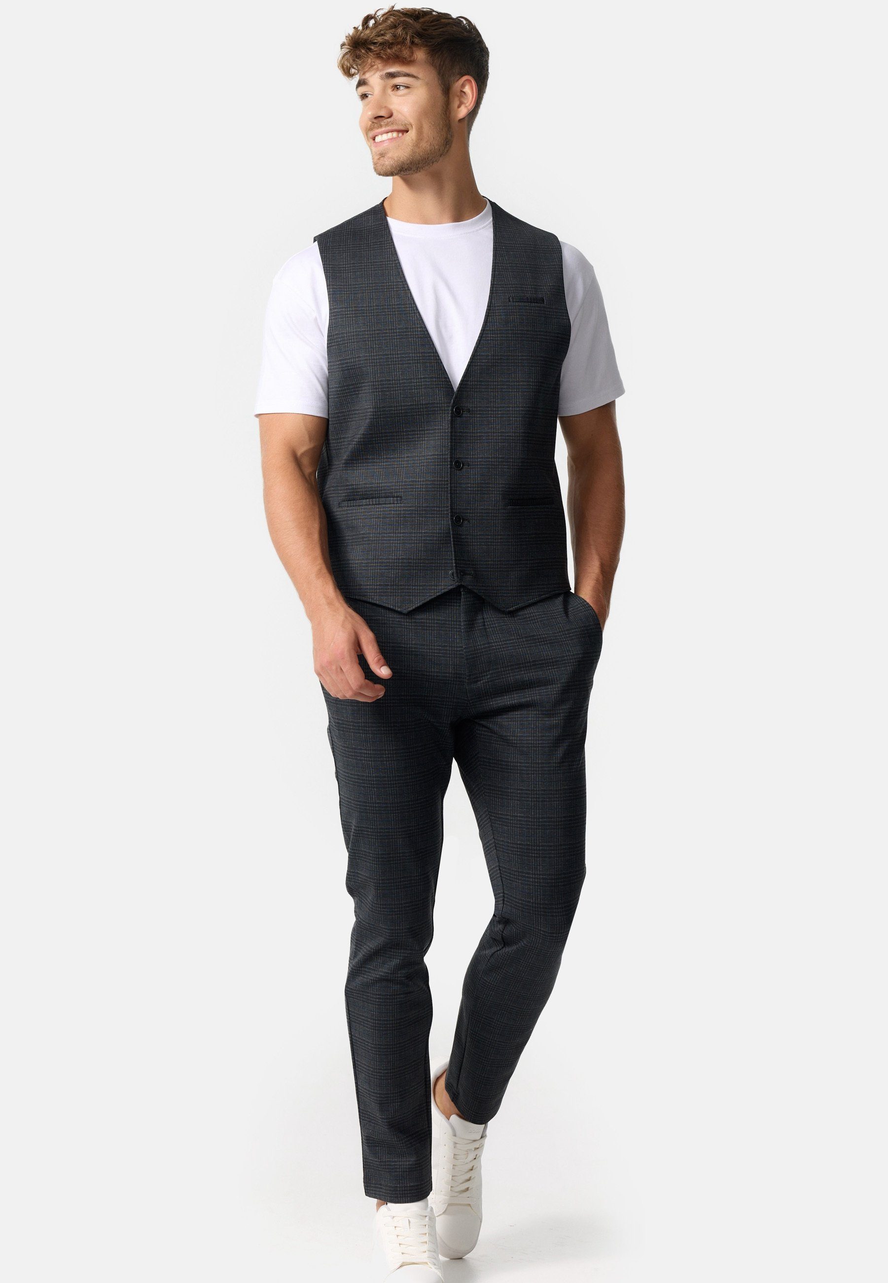 Jeff Anzugweste Herren JFOliver Anzug Weste Herrenweste günstig online kaufen