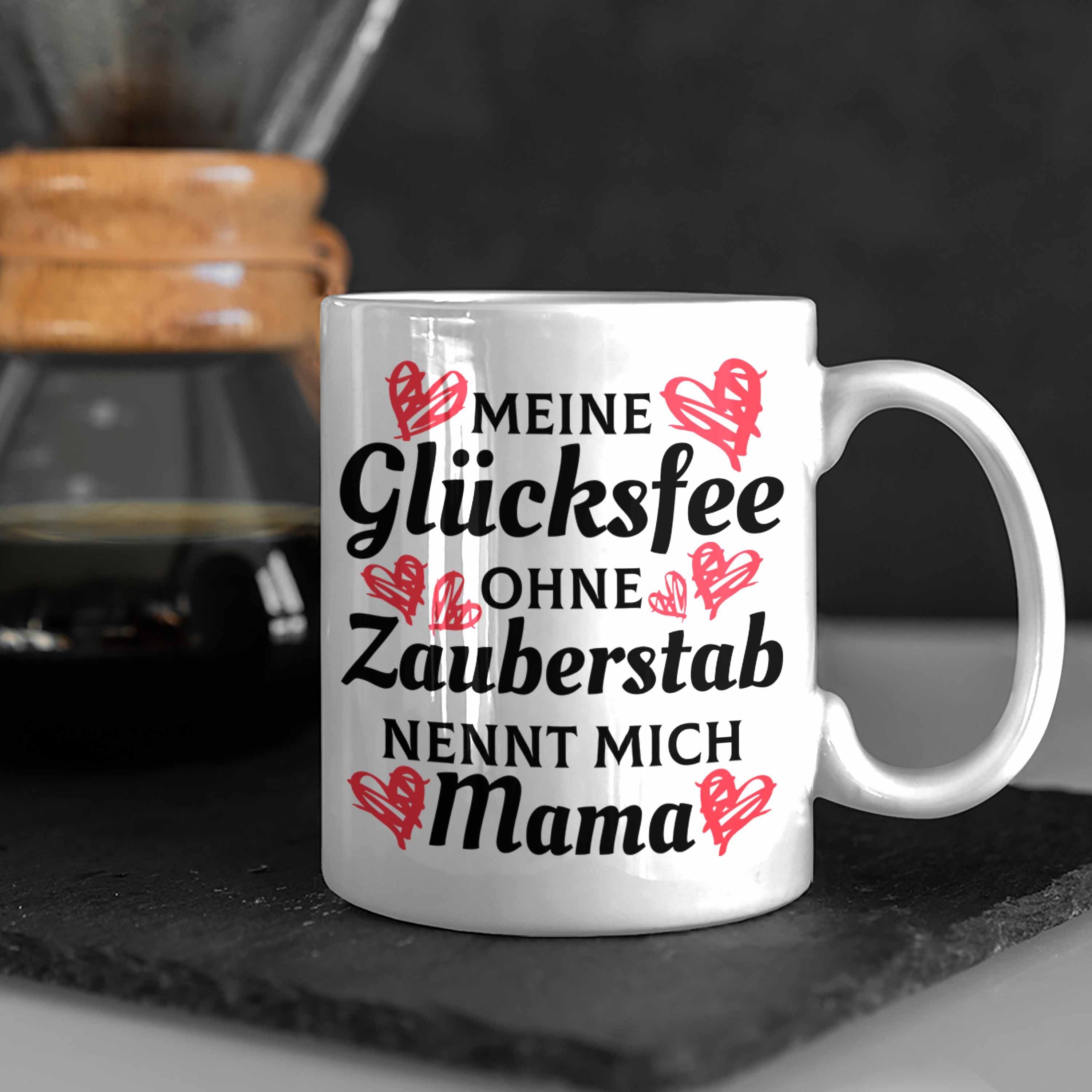 Trendation Tasse Trendation Mutter Spruch Weiss von Geschenk - Spruch Tasse Sohn Tochter Muttertag Kaffeetasse Mama mit