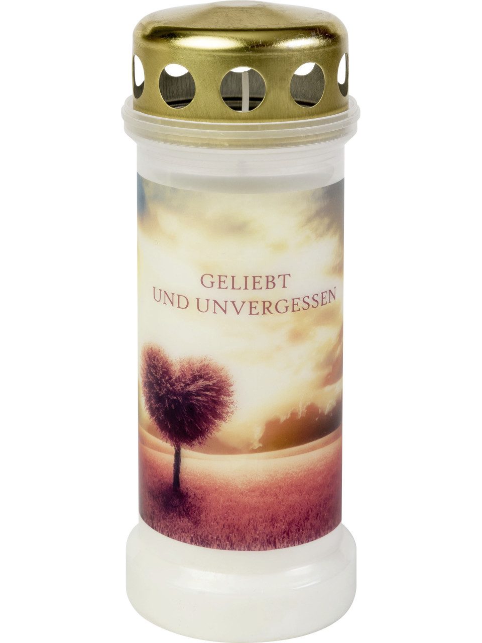 Bolsius Grabkerze Bolsius Dauerbrenner Nr. 6 Rosa Baum weiß, Höhe: günstig online kaufen