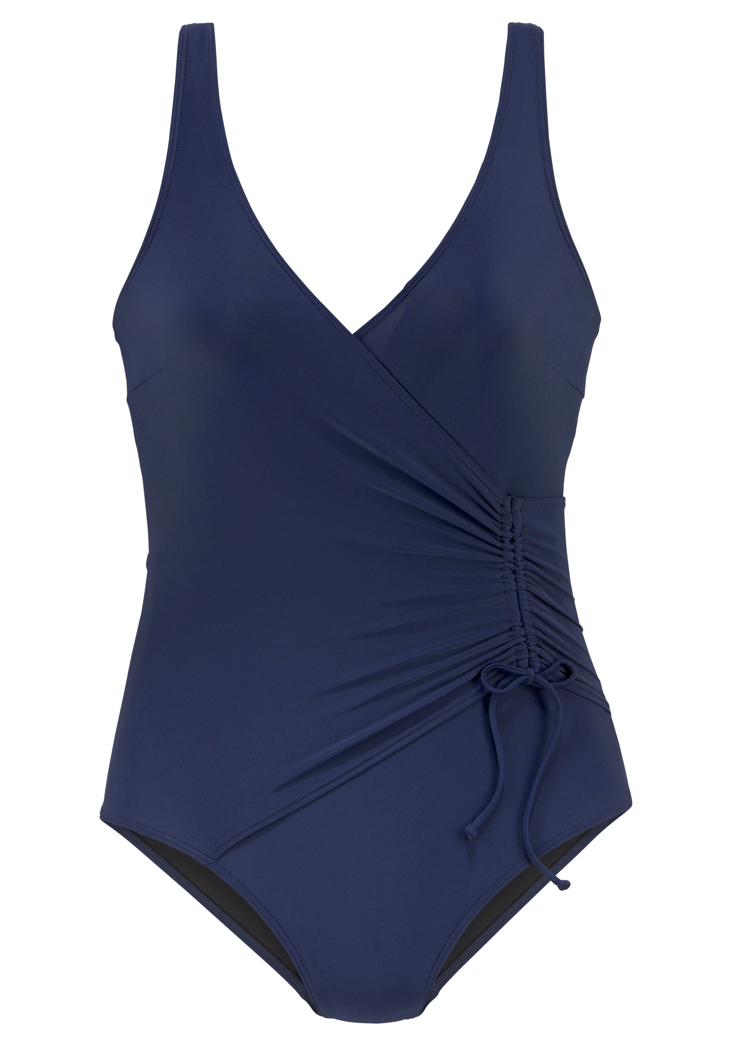 LASCANA Badeanzug Cillo mit edler Raffung günstig online kaufen