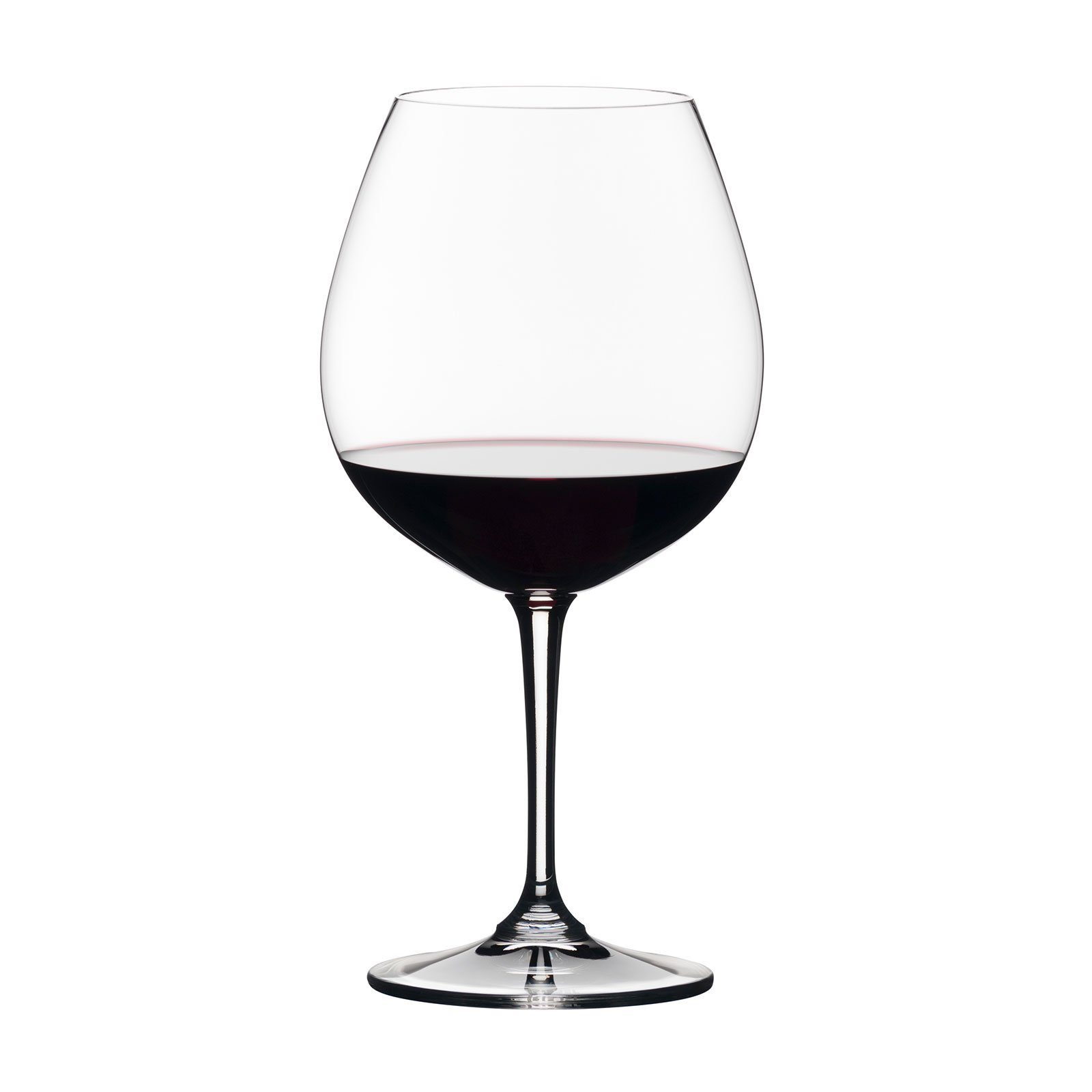 RIEDEL THE WINE GLASS COMPANY Glas Vivant Pinot Noir Weinglas 4tlg., 4-tlg., Kristallglas