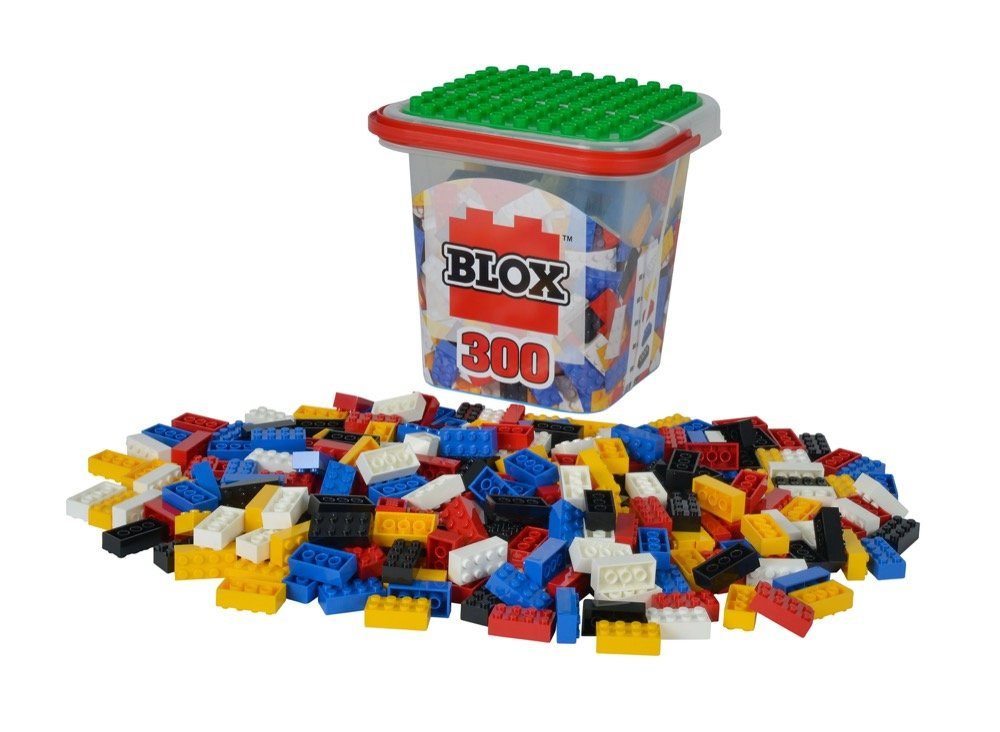 SIMBA Simba Konstruktionsspielzeug Blox 300 Teile bunt Box 104114202 Spielbausteine