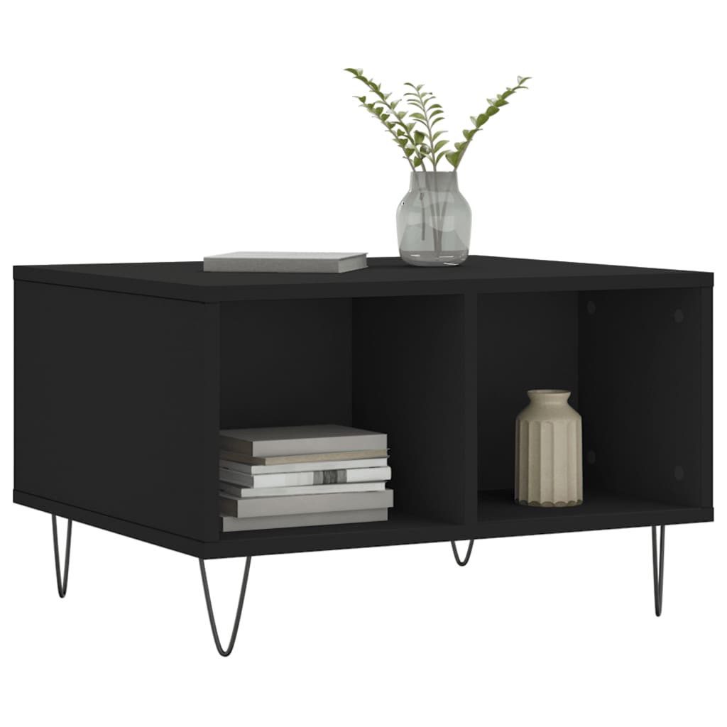 vidaXL Couchtisch Couchtisch Schwarz 60x50x36,5 cm günstig online kaufen