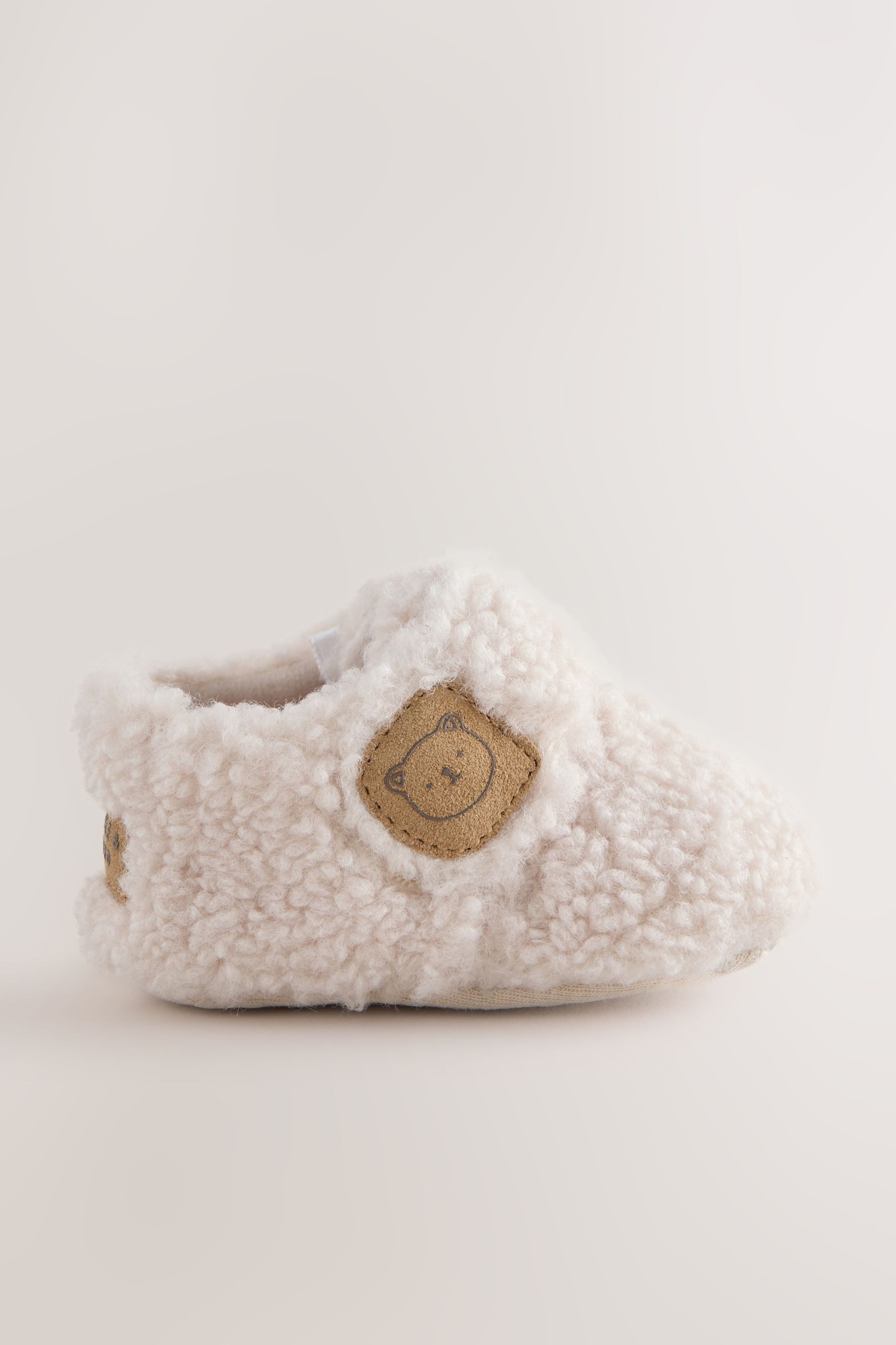 Next Gemütliche Baby Slippers mit Klettverschluss Hausschuh – Bild 4 von 5