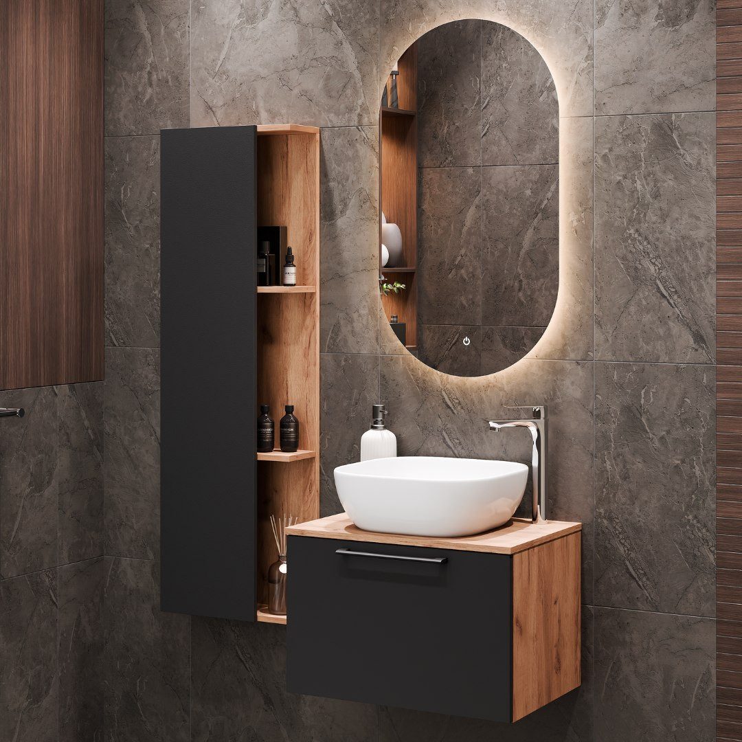 Planetmöbel Badmöbel-Set ASTRA, (Badezimmer Möbel im günstig online kaufen