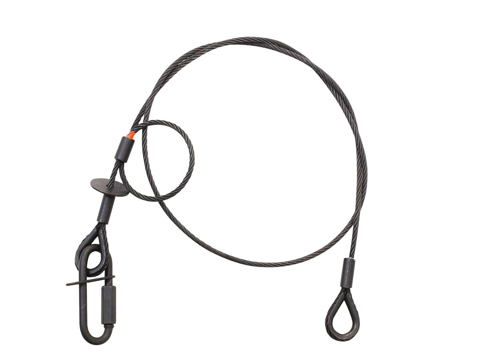 SAVEKING SAVEKING Sicherungsseil 4x1000 schwarz Drahtseil