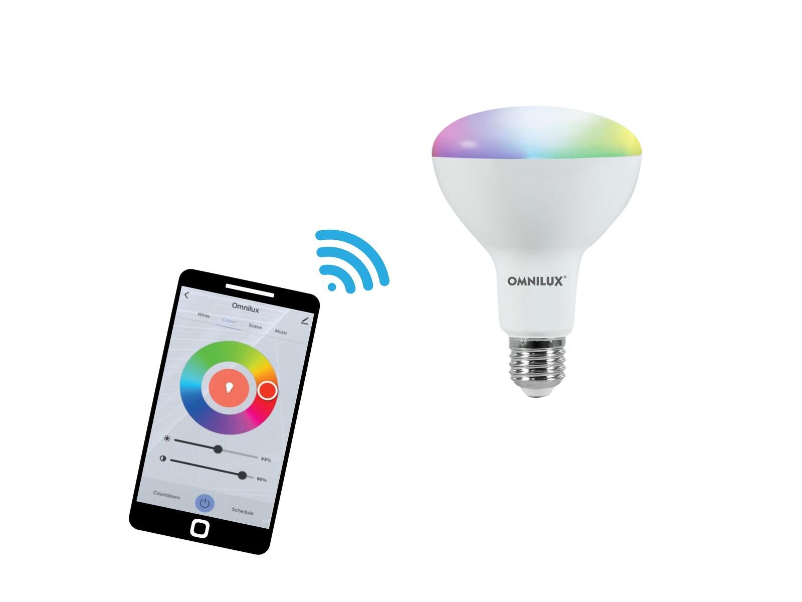 OMNILUX Spezialleuchtmittel OMNILUX LED PAR-30 RGB/WW/CW WiFi